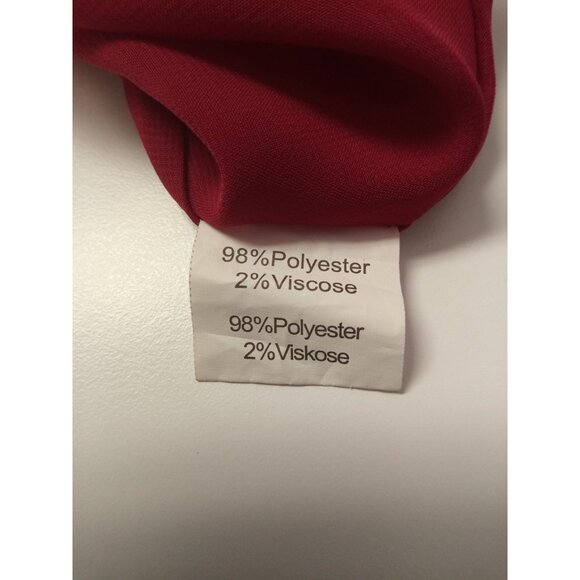 Vintage Repro Grace Karin Women's Red Midi Dress Size XXL - Picture 6 of 6